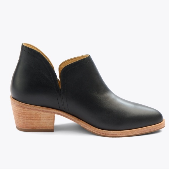 Nisolo Classic Black Leather Booties Size 9 - Picture 2 of 10